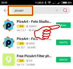 Download Install PicsArt APK Full Pack Android Gratis