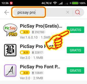 download picsay pro gratis via 9apps